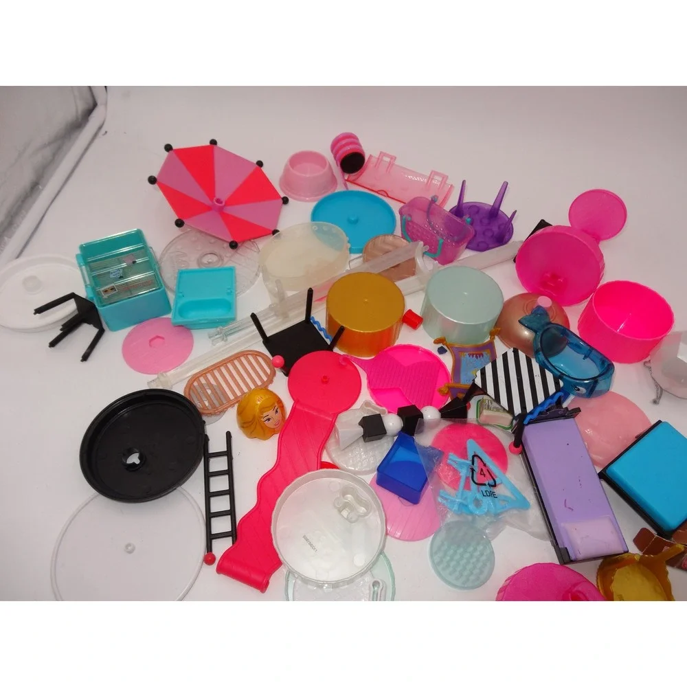 LOL Surprise Doll Furniture and Accessories Mixed Lot Multicolor Plastic Playset